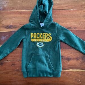 NFL Green Bay Packers youth 4T Green Hoodie